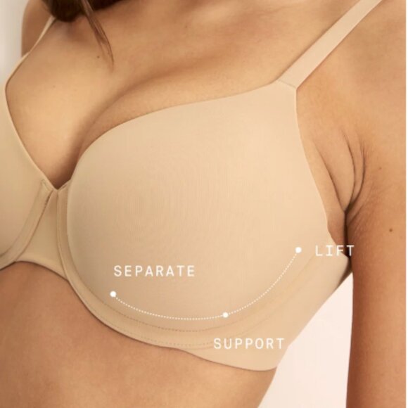 NWT Knix FreeFlex™ Demi Bra in Black - Picture 6 of 6